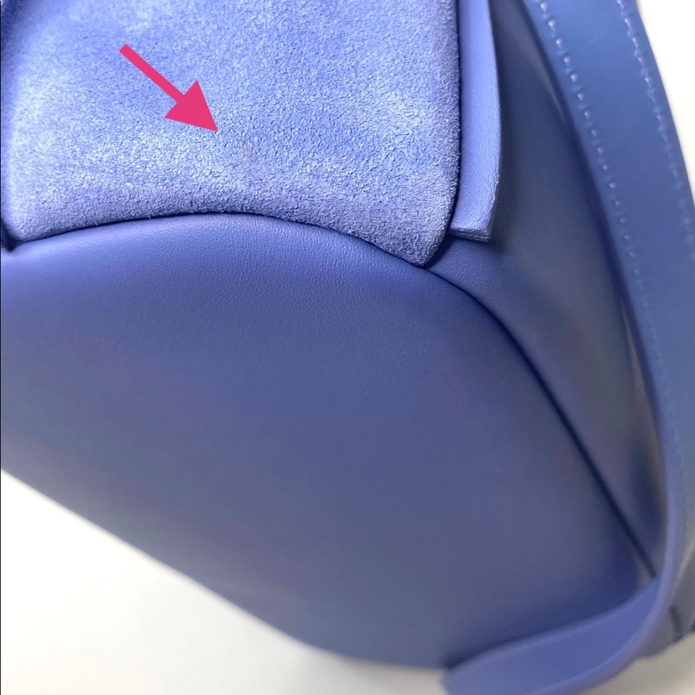 Longchamp Penelope Bucket Bag Blue Mist - Picture 5 of 16